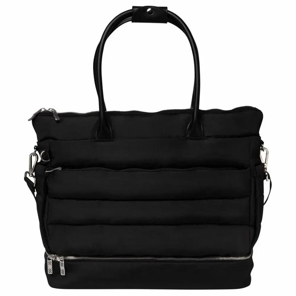 iPack Puffy Tote- NWT- Unisex- Black - Picture 2 of 5